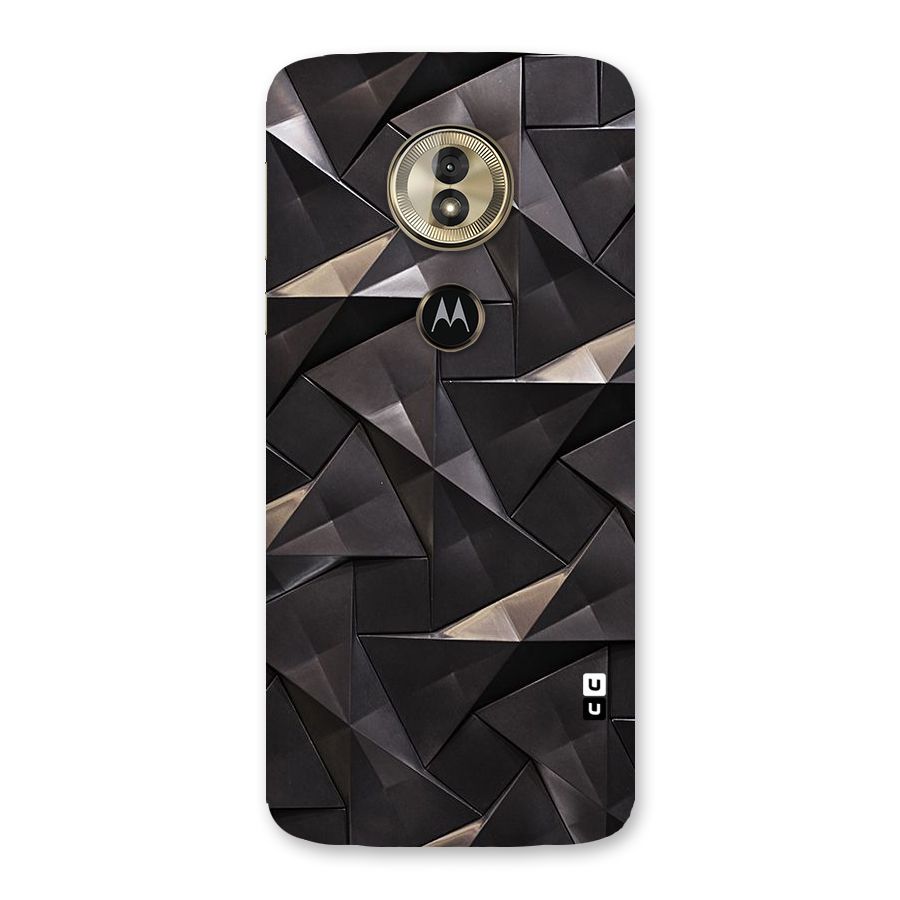 Carved Triangles Back Case for Moto G6 Play