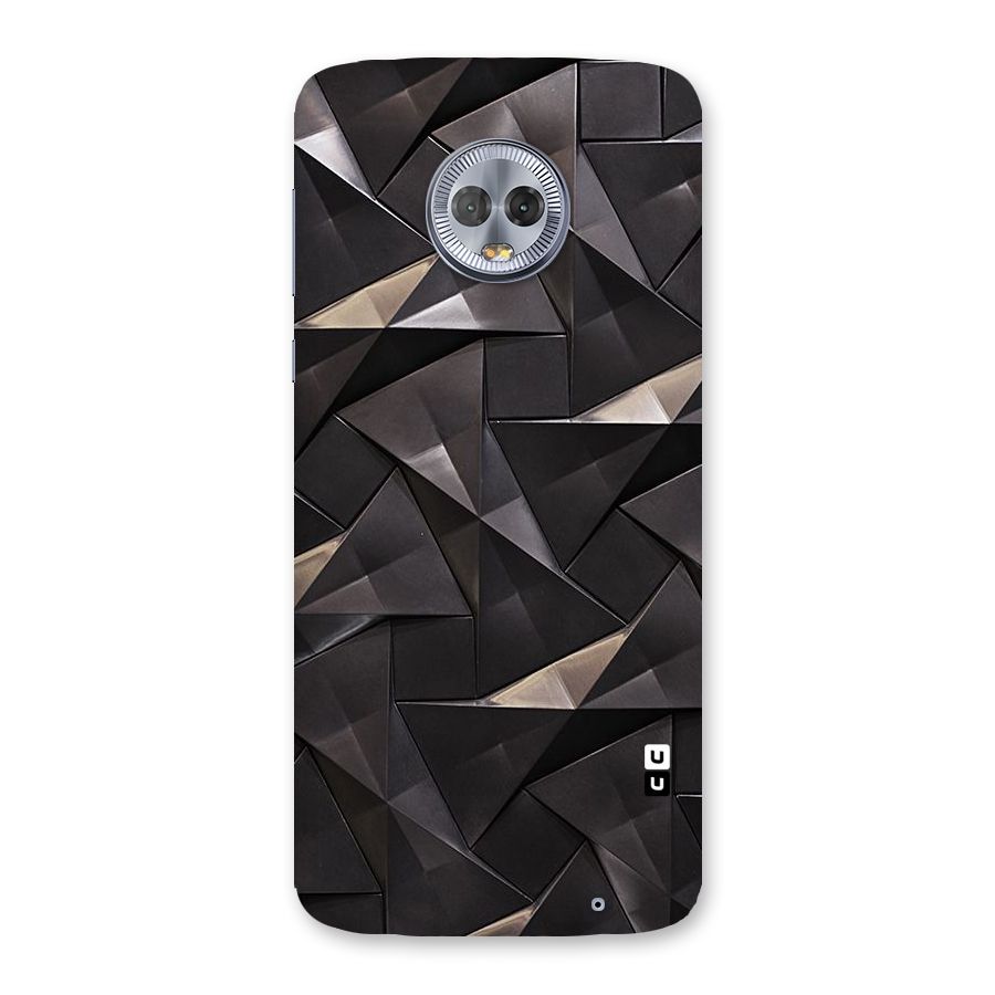 Carved Triangles Back Case for Moto G6 Plus