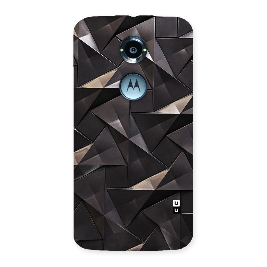 Carved Triangles Back Case for Moto X 2nd Gen