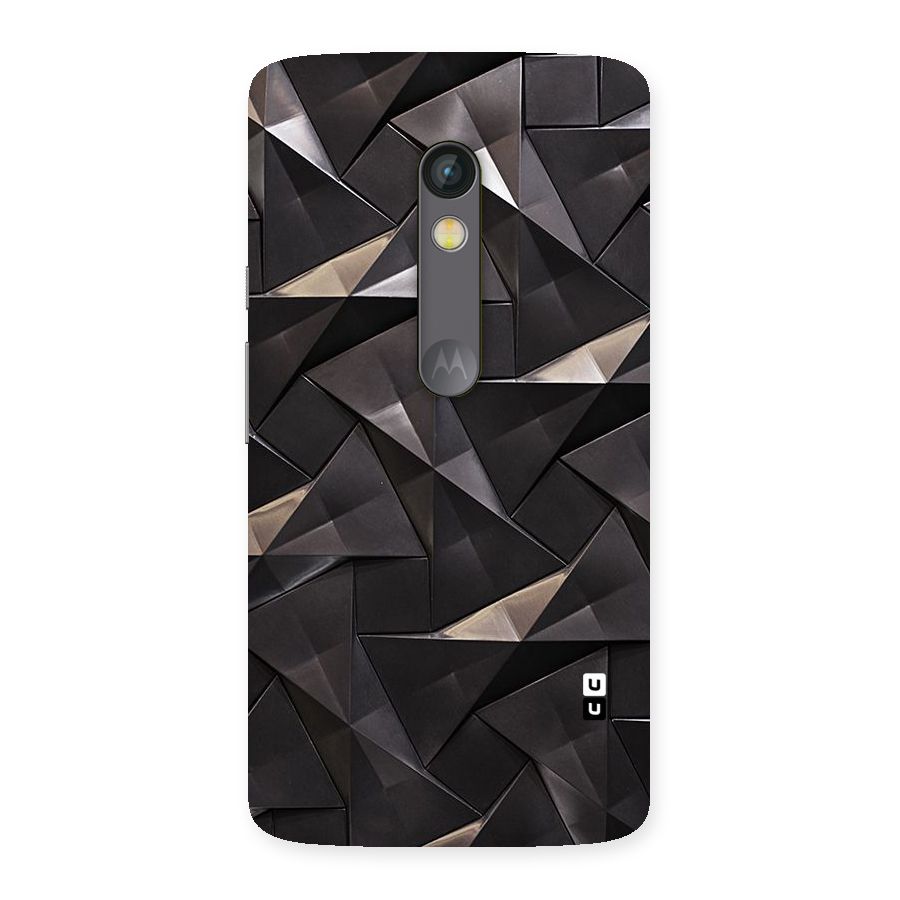 Carved Triangles Back Case for Moto X Play