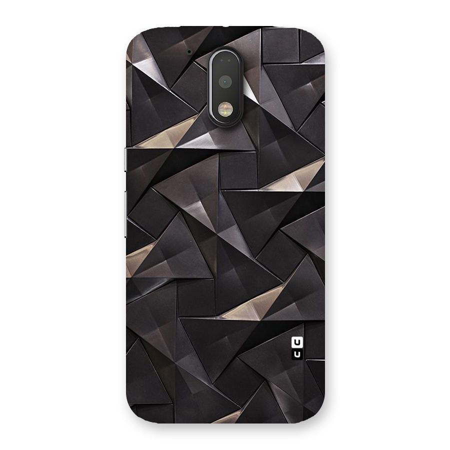 Carved Triangles Back Case for Motorola Moto G4 Plus