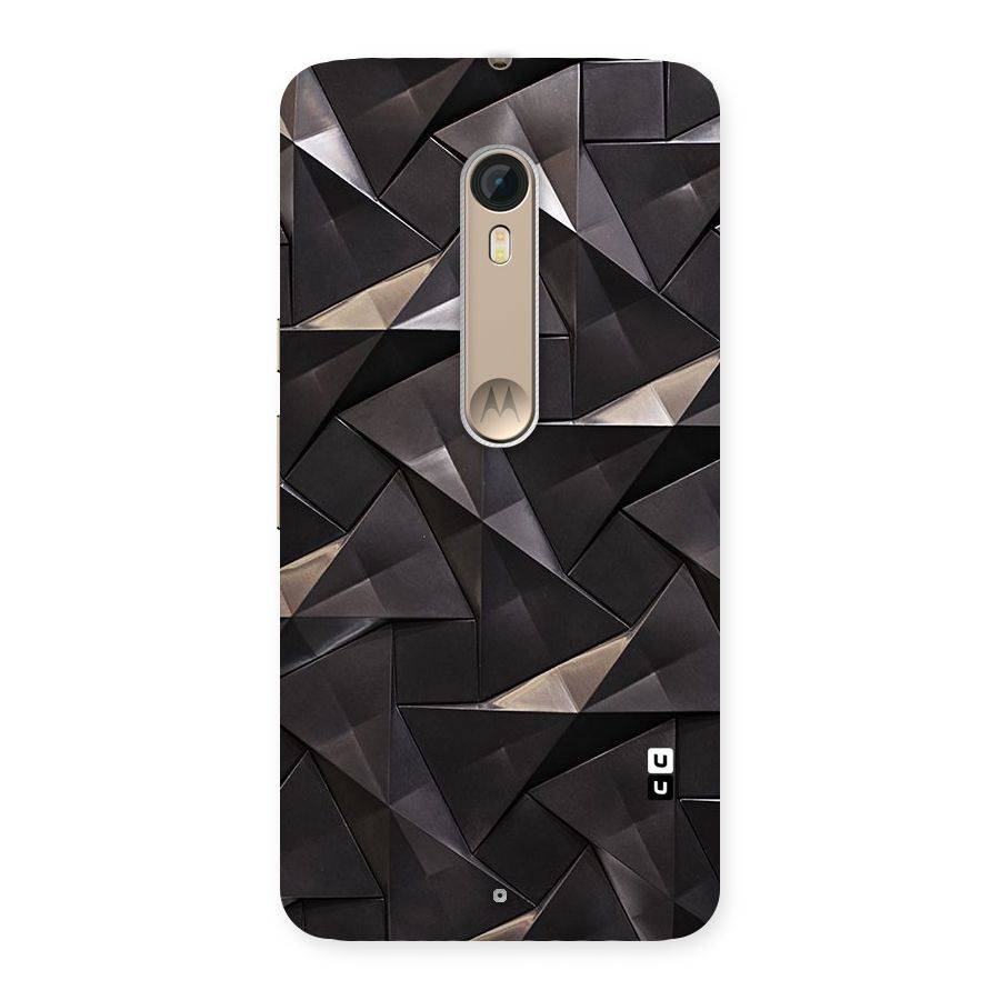 Carved Triangles Back Case for Motorola Moto X Style