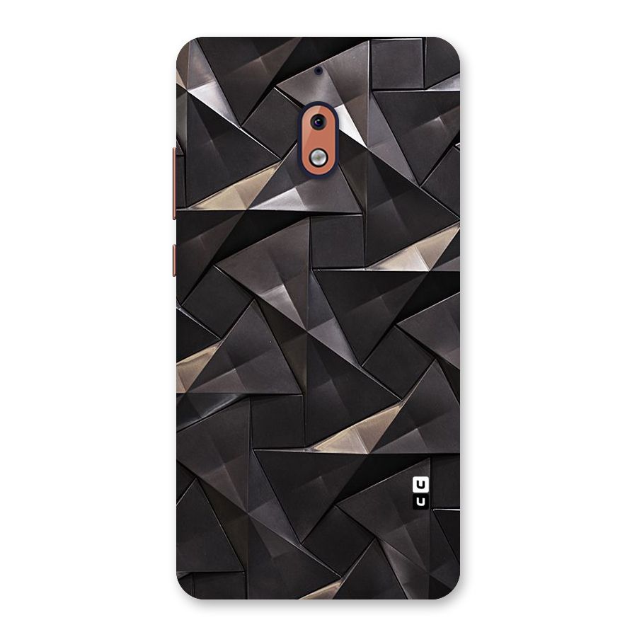 Carved Triangles Back Case for Nokia 2.1