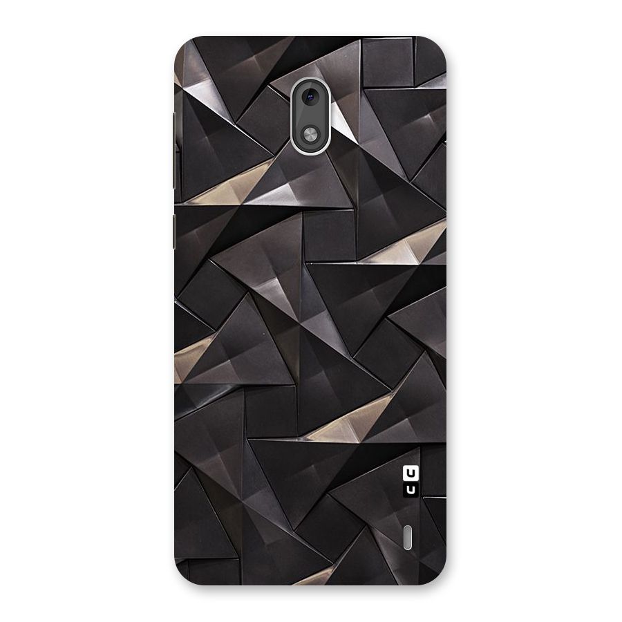 Carved Triangles Back Case for Nokia 2