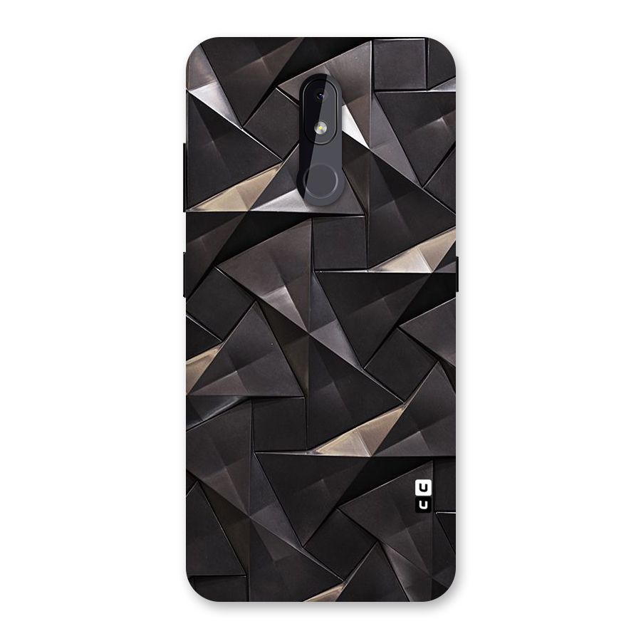 Carved Triangles Back Case for Nokia 3.2
