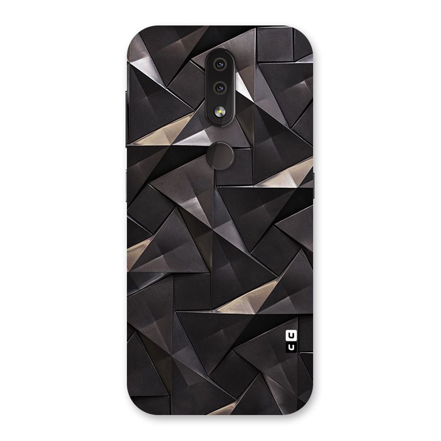 Carved Triangles Back Case for Nokia 4.2