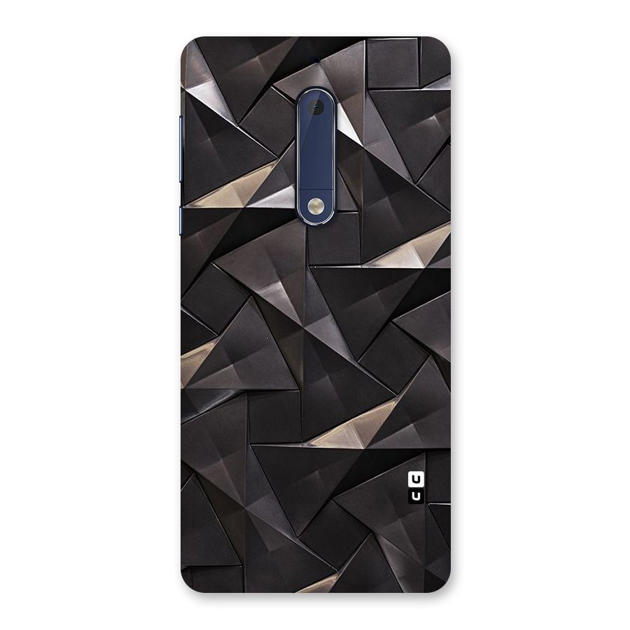 Carved Triangles Back Case for Nokia 5