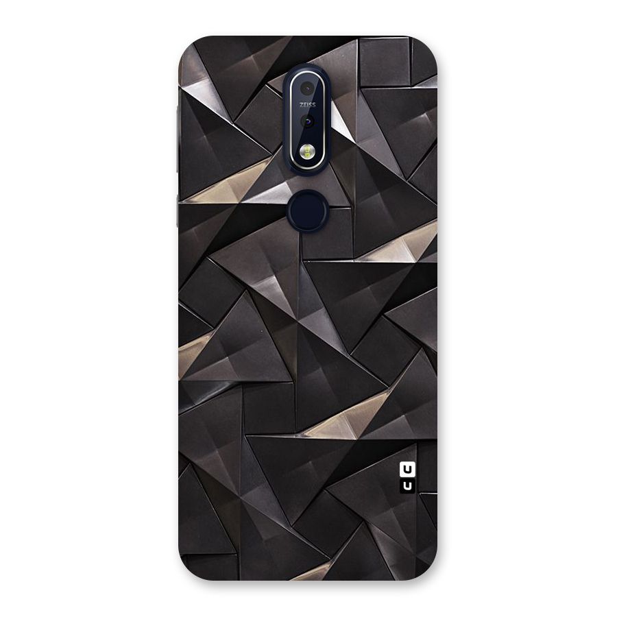 Carved Triangles Back Case for Nokia 7.1