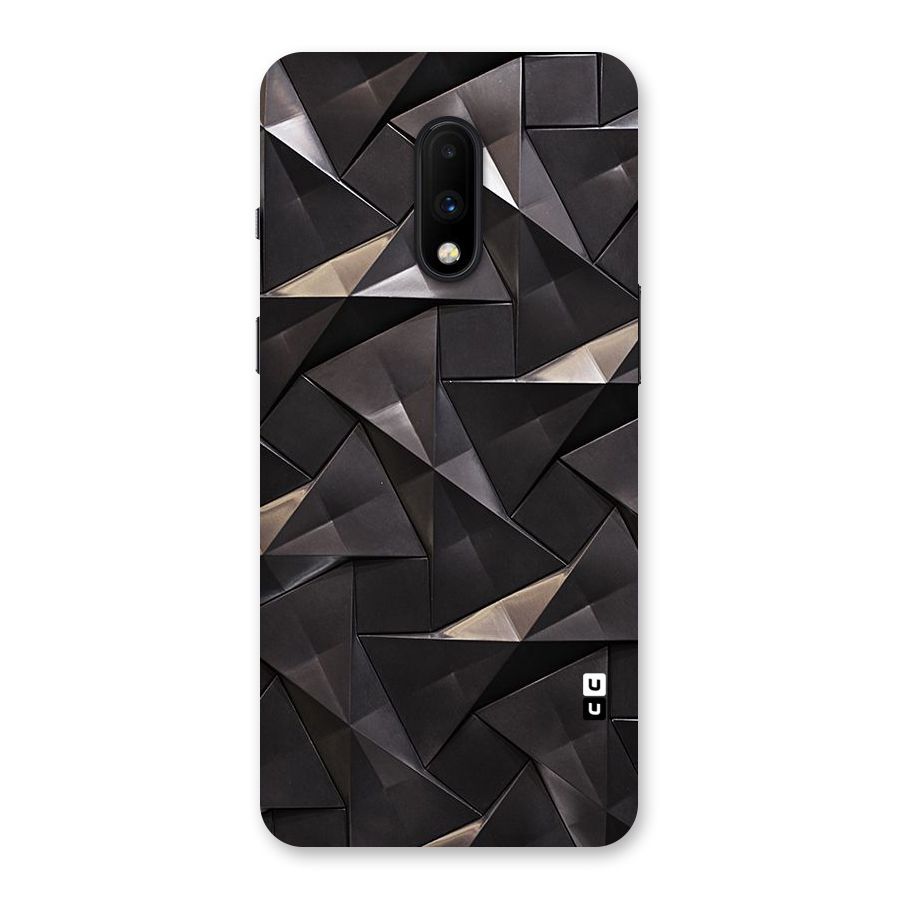Carved Triangles Back Case for OnePlus 7