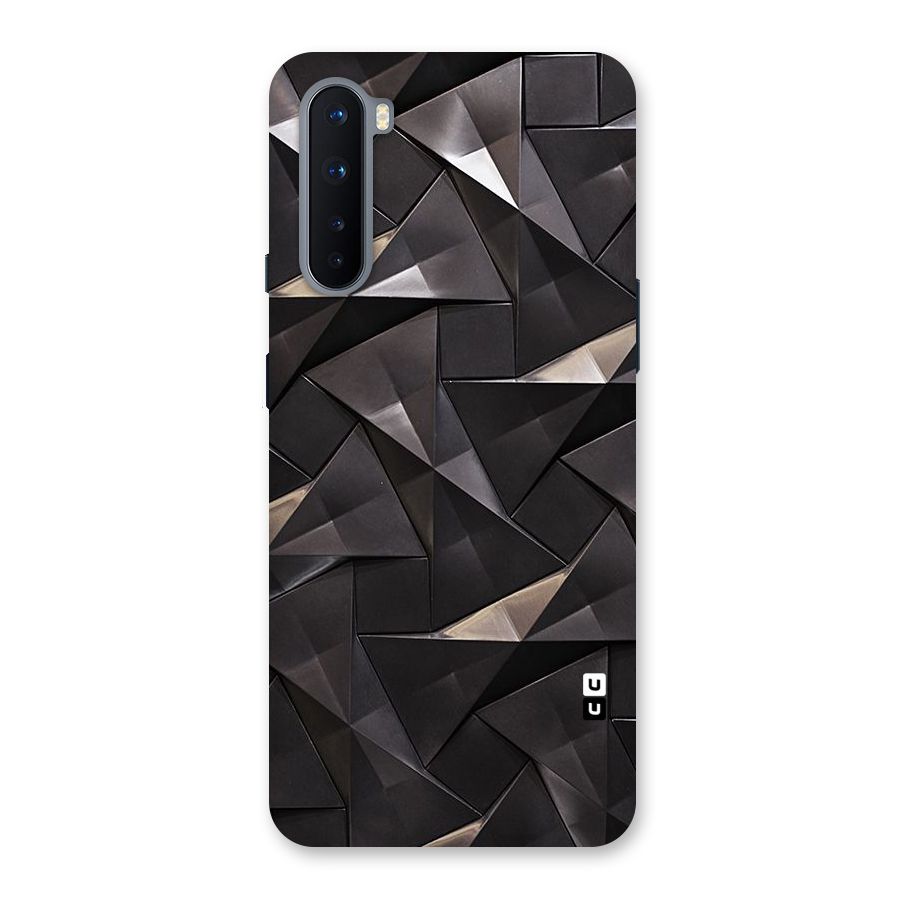 Carved Triangles Back Case for OnePlus Nord