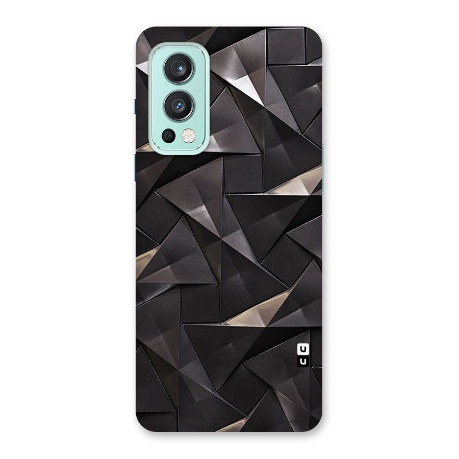 Carved Triangles Back Case for OnePlus Nord 2 5G