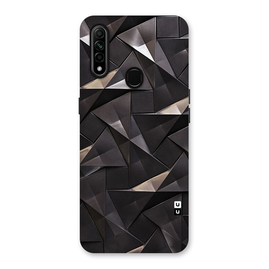 Carved Triangles Back Case for Oppo A31