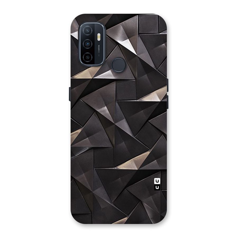 Carved Triangles Back Case for Oppo A32