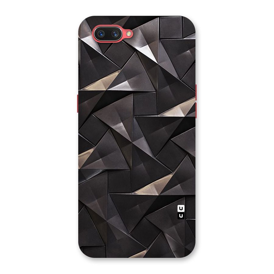 Carved Triangles Back Case for Oppo A3s