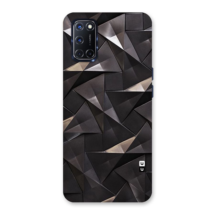 Carved Triangles Back Case for Oppo A52