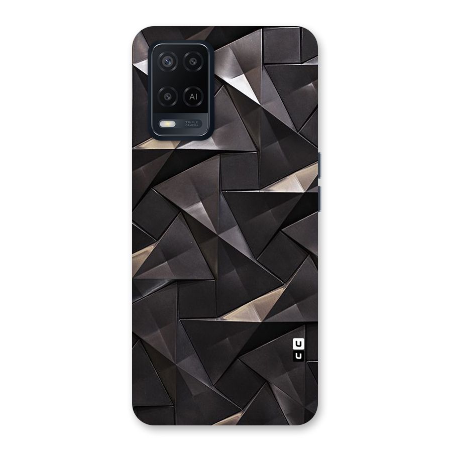 Carved Triangles Back Case for Oppo A54
