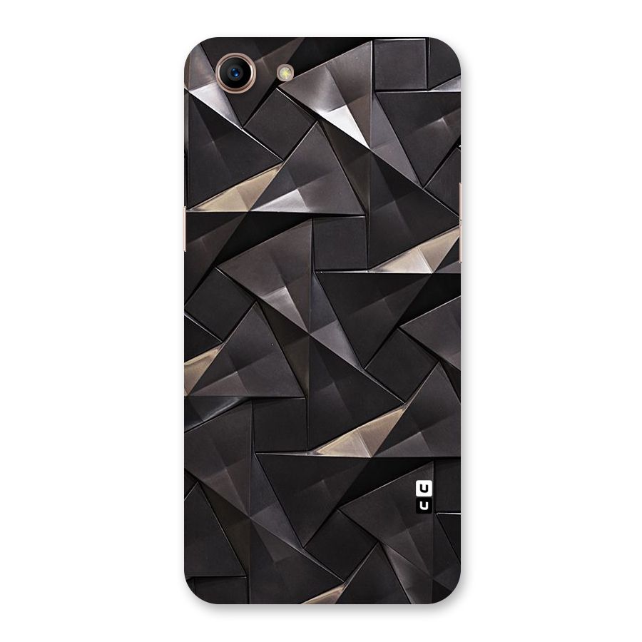 Carved Triangles Back Case for Oppo A83 (2018)
