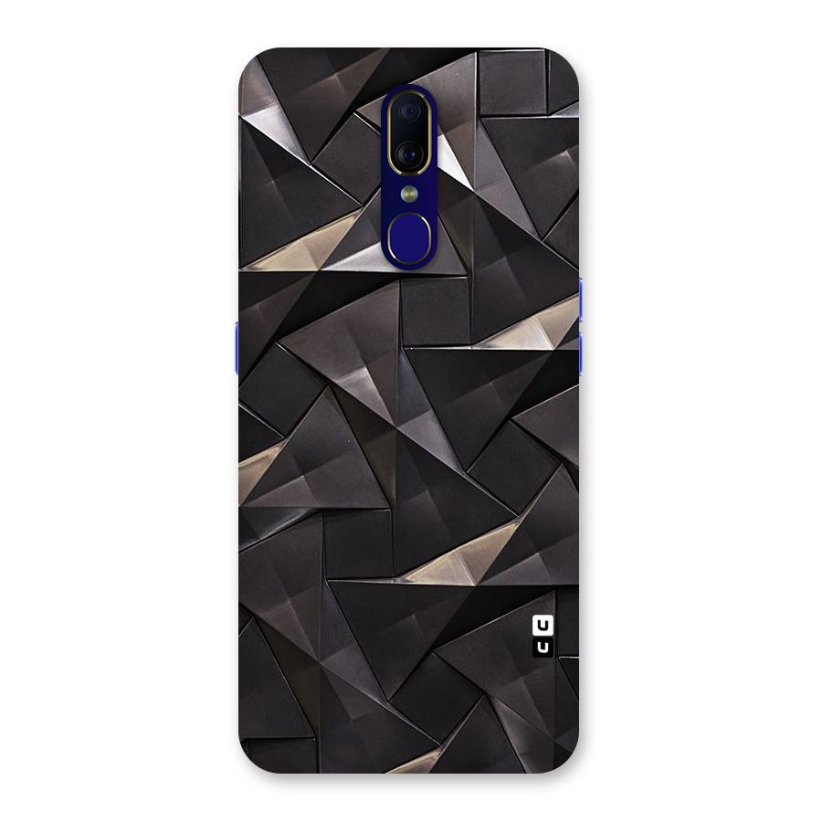 Carved Triangles Back Case for Oppo F11