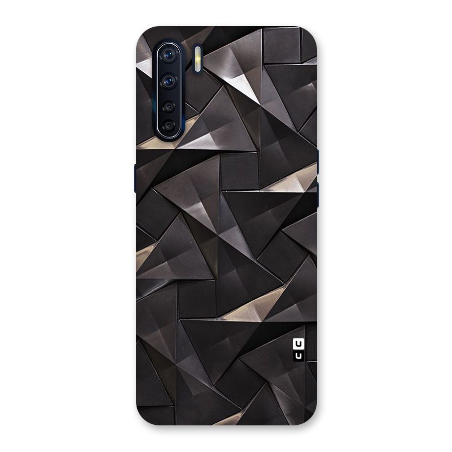 Carved Triangles Back Case for Oppo F15