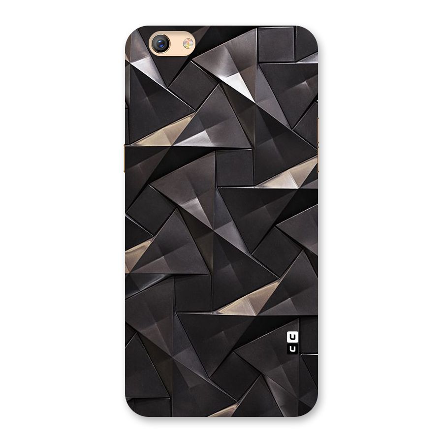 Carved Triangles Back Case for Oppo F3 Plus