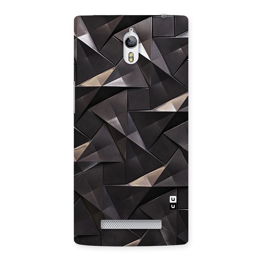 Carved Triangles Back Case for Oppo Find 7