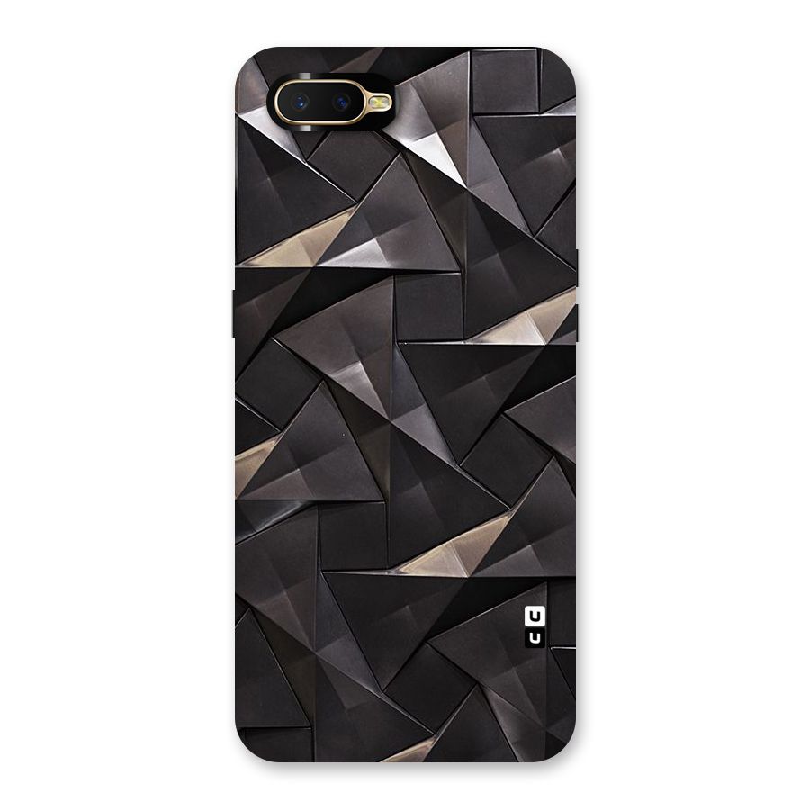 Carved Triangles Back Case for Oppo K1