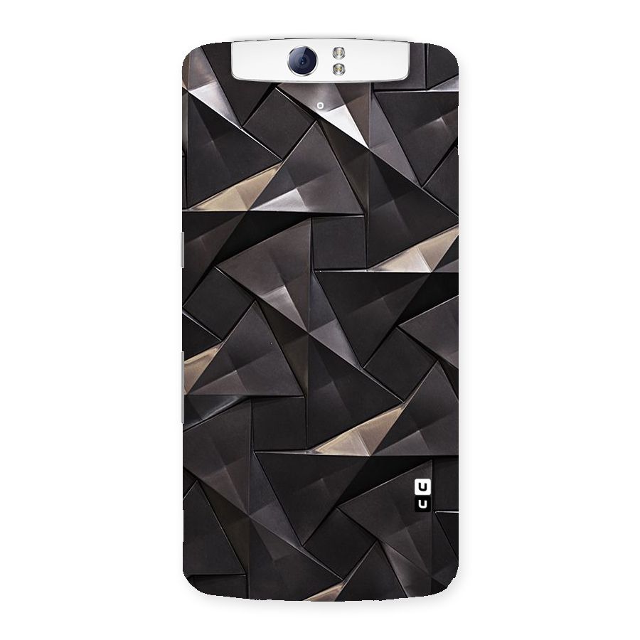 Carved Triangles Back Case for Oppo N1
