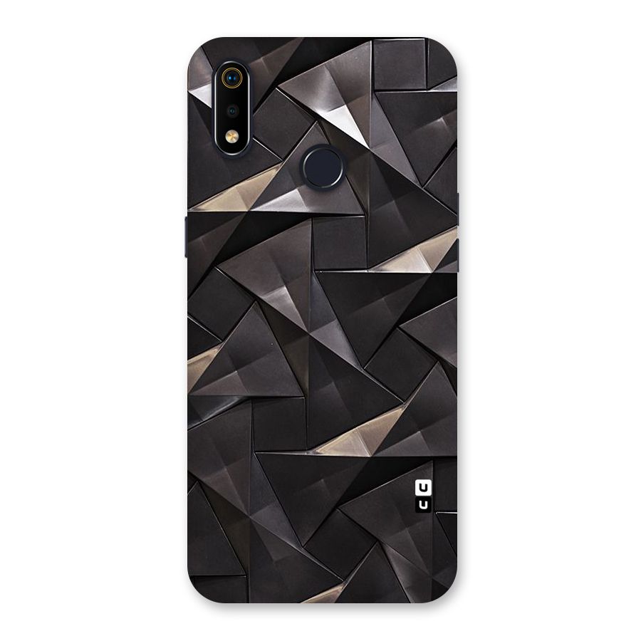 Carved Triangles Back Case for Realme 3i