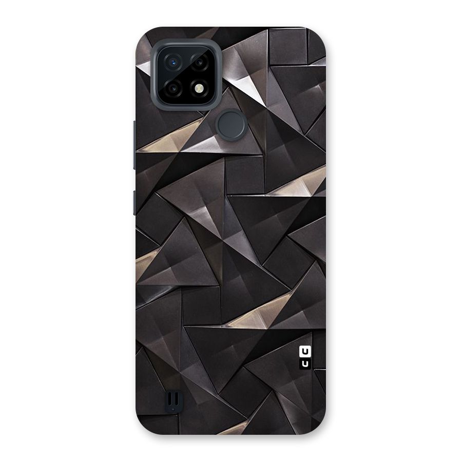 Carved Triangles Back Case for Realme C21