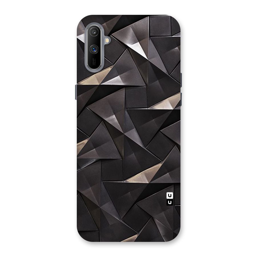 Carved Triangles Back Case for Realme C3
