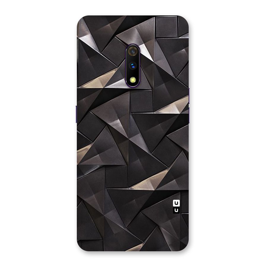 Carved Triangles Back Case for Realme X