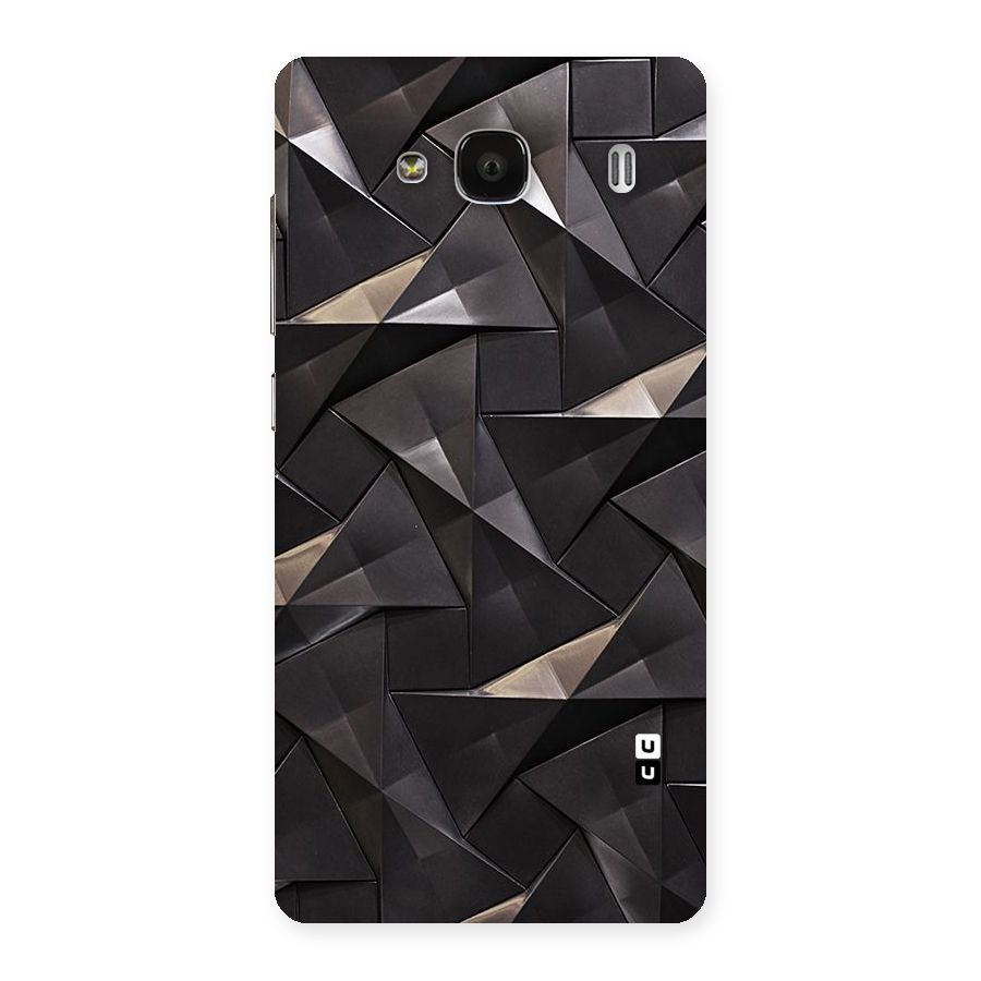 Carved Triangles Back Case for Redmi 2s