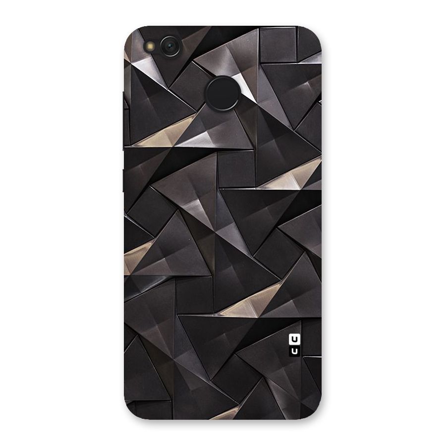 Carved Triangles Back Case for Redmi 4