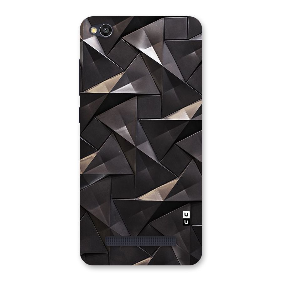 Carved Triangles Back Case for Redmi 4A