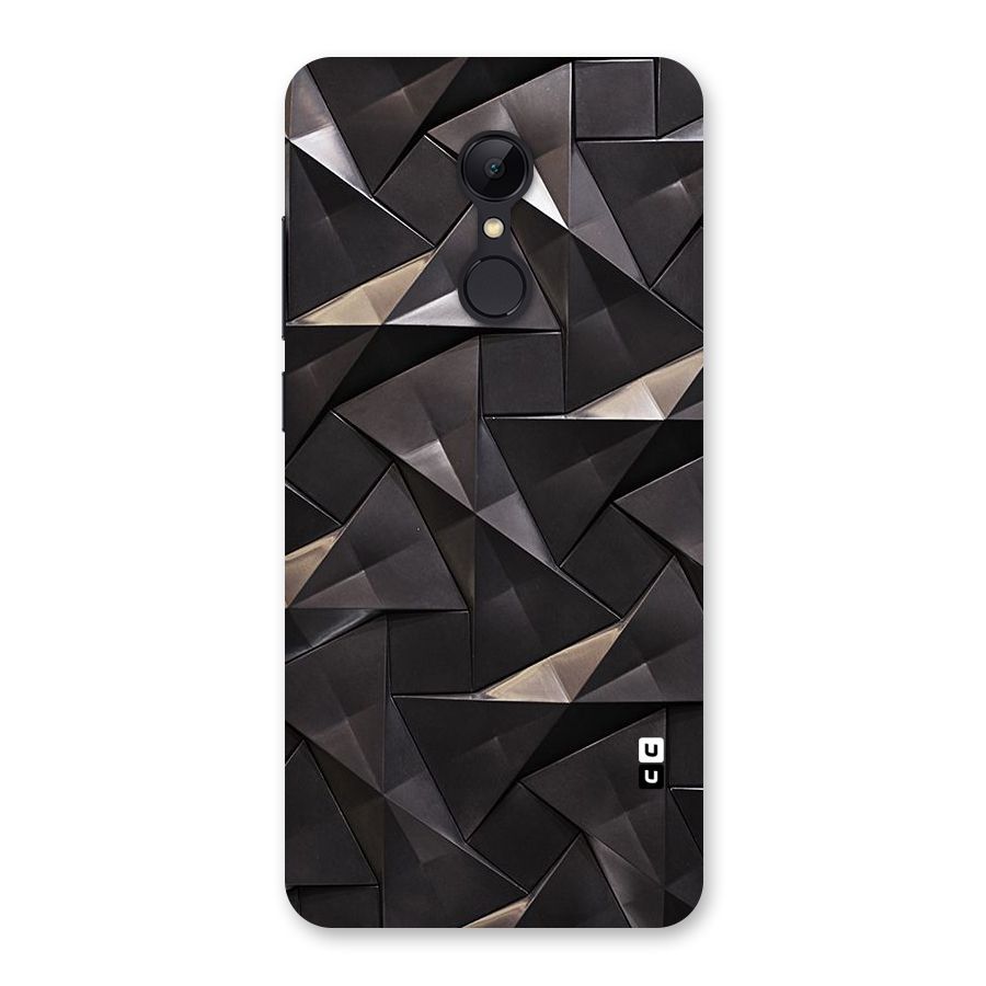 Carved Triangles Back Case for Redmi 5
