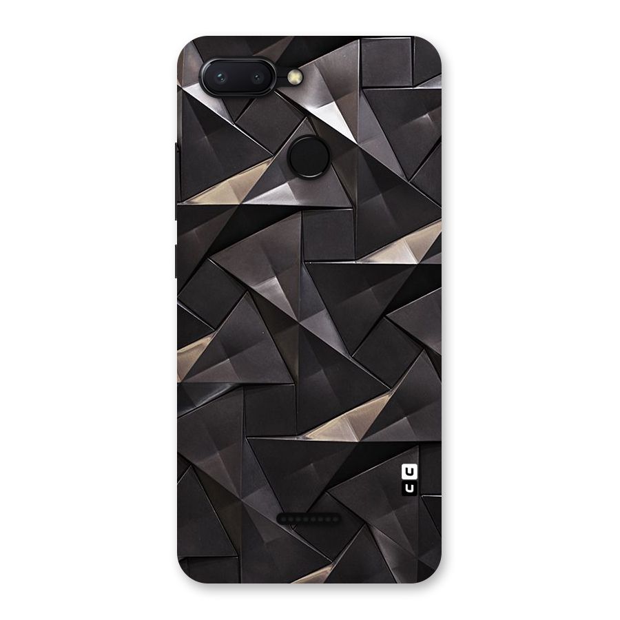 Carved Triangles Back Case for Redmi 6