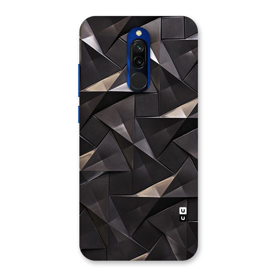 Carved Triangles Back Case for Redmi 8