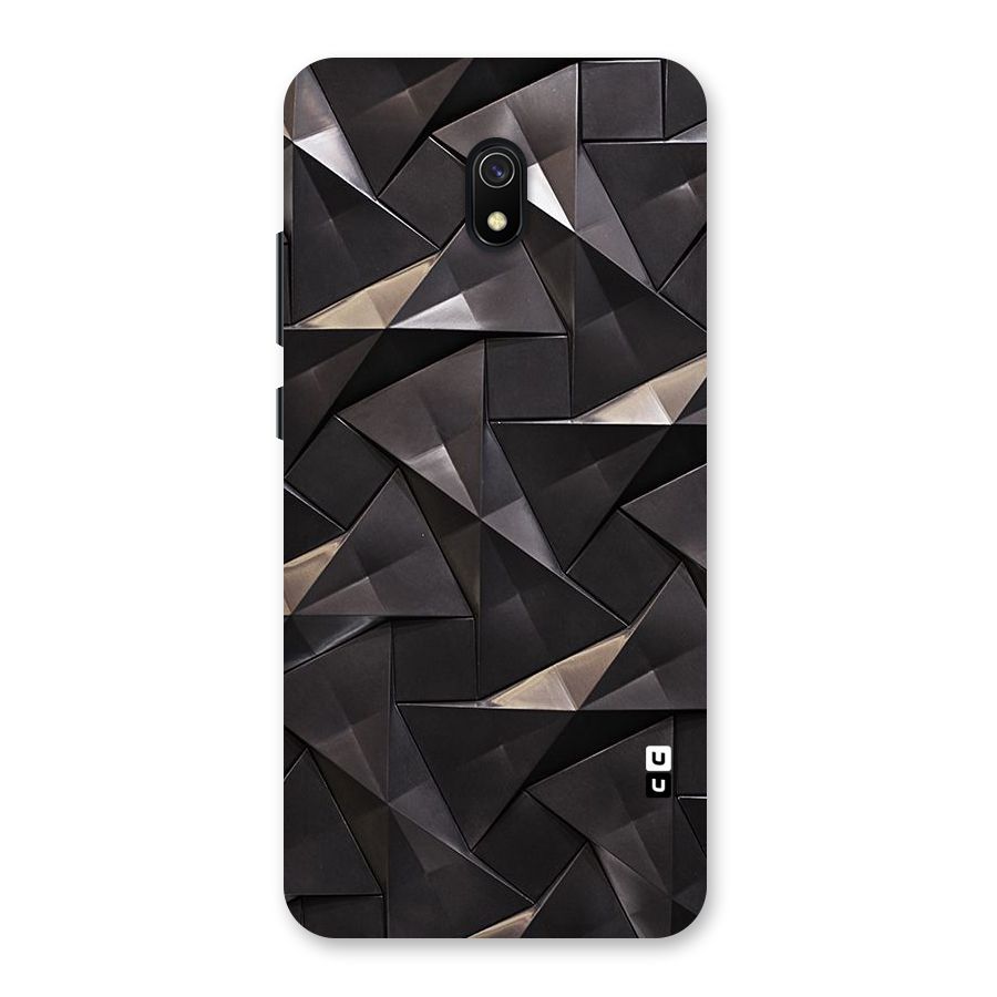 Carved Triangles Back Case for Redmi 8A
