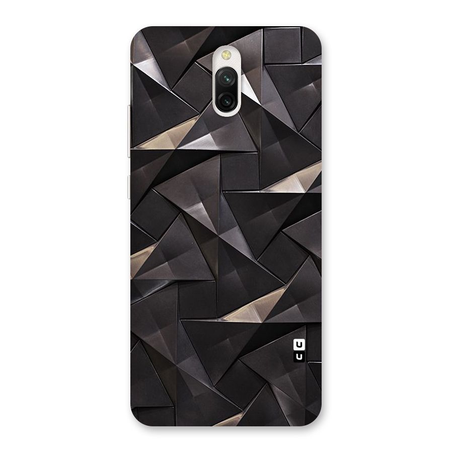 Carved Triangles Back Case for Redmi 8A Dual