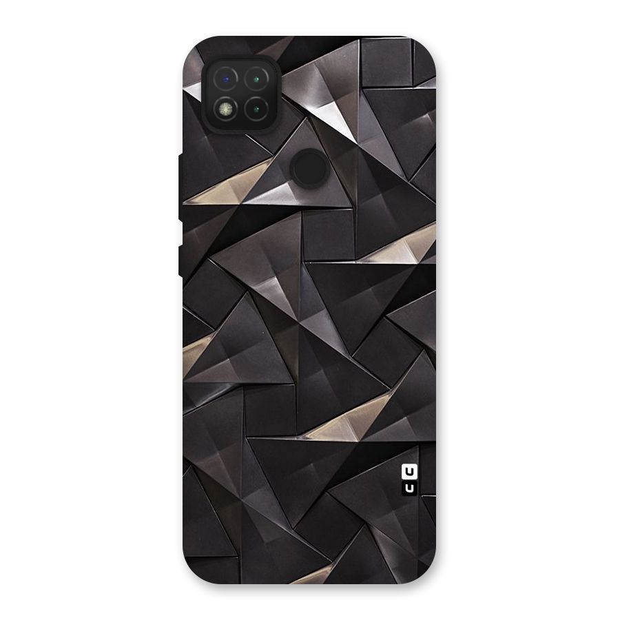 Carved Triangles Back Case for Redmi 9C