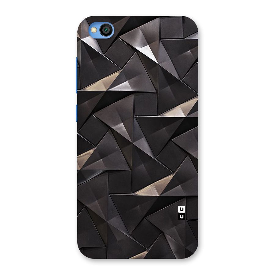 Carved Triangles Back Case for Redmi Go