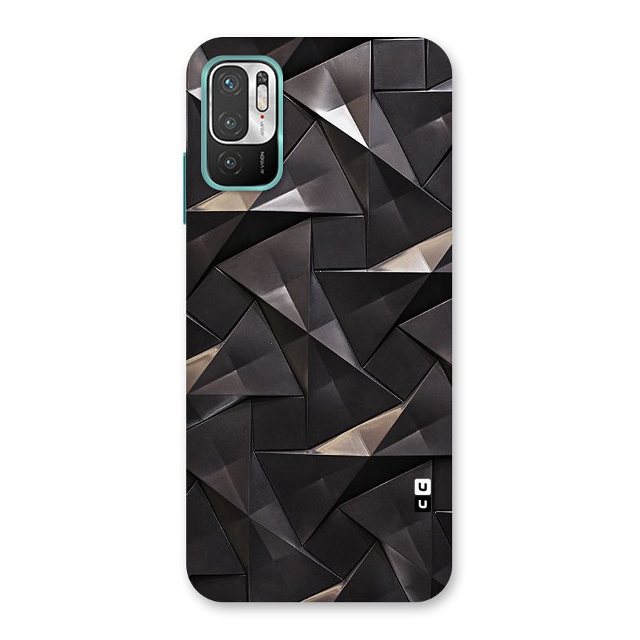 Carved Triangles Back Case for Redmi Note 10T 5G