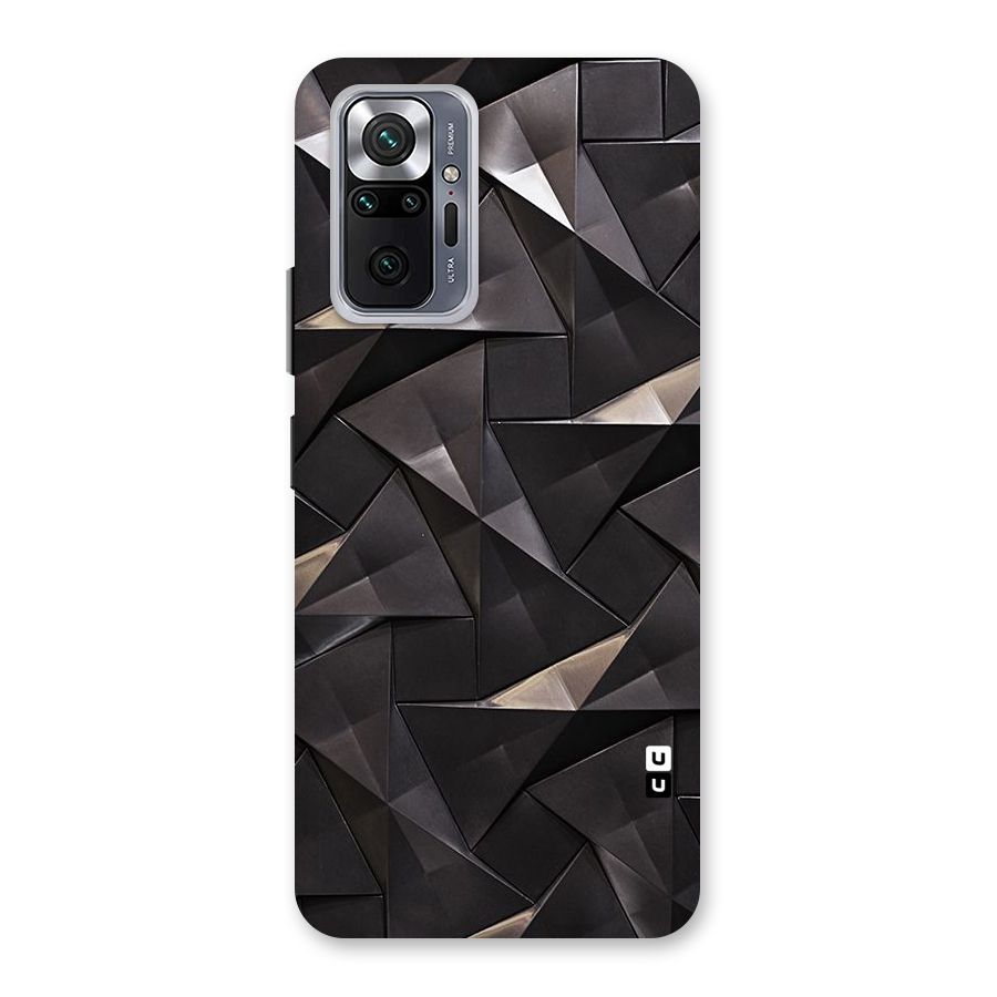 Carved Triangles Back Case for Redmi Note 10 Pro