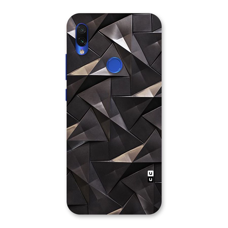 Carved Triangles Back Case for Redmi Note 7S