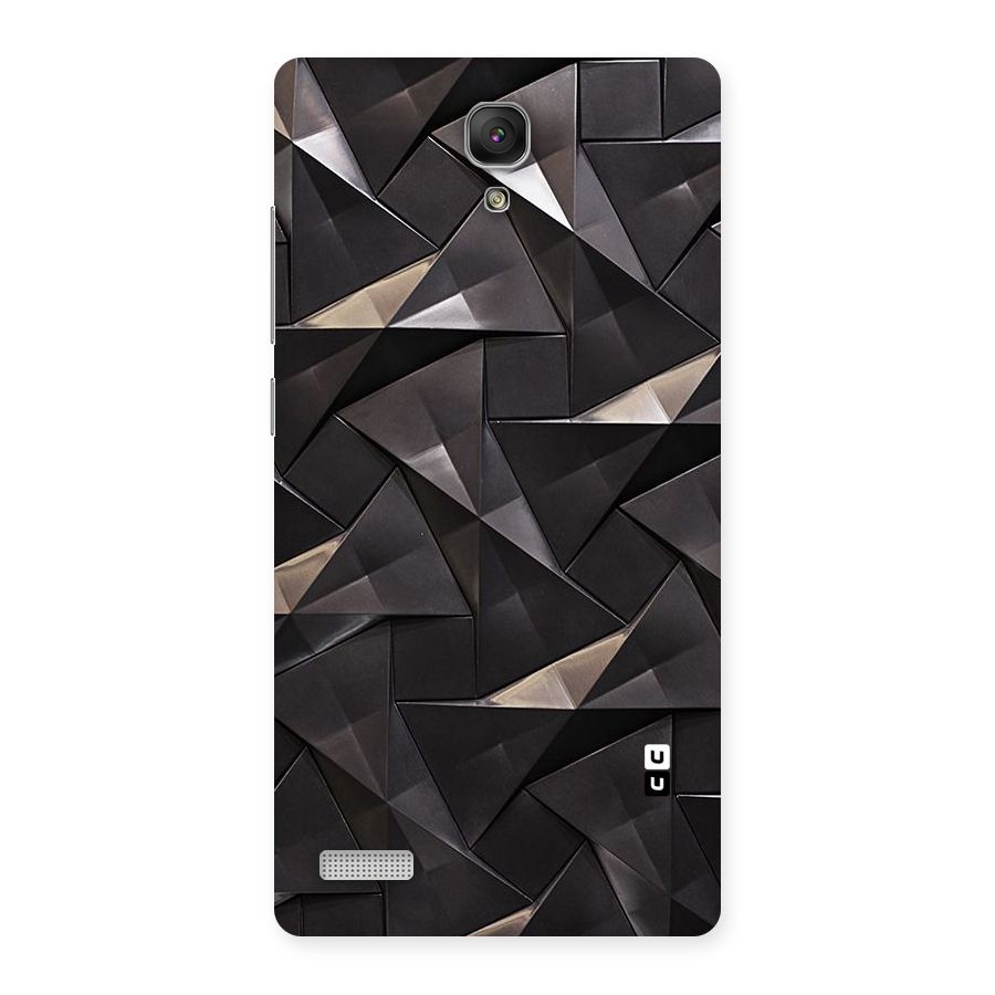 Carved Triangles Back Case for Redmi Note Prime