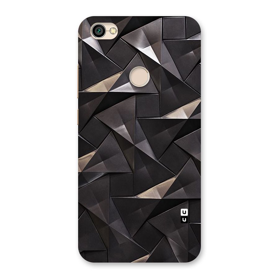Carved Triangles Back Case for Redmi Y1 2017