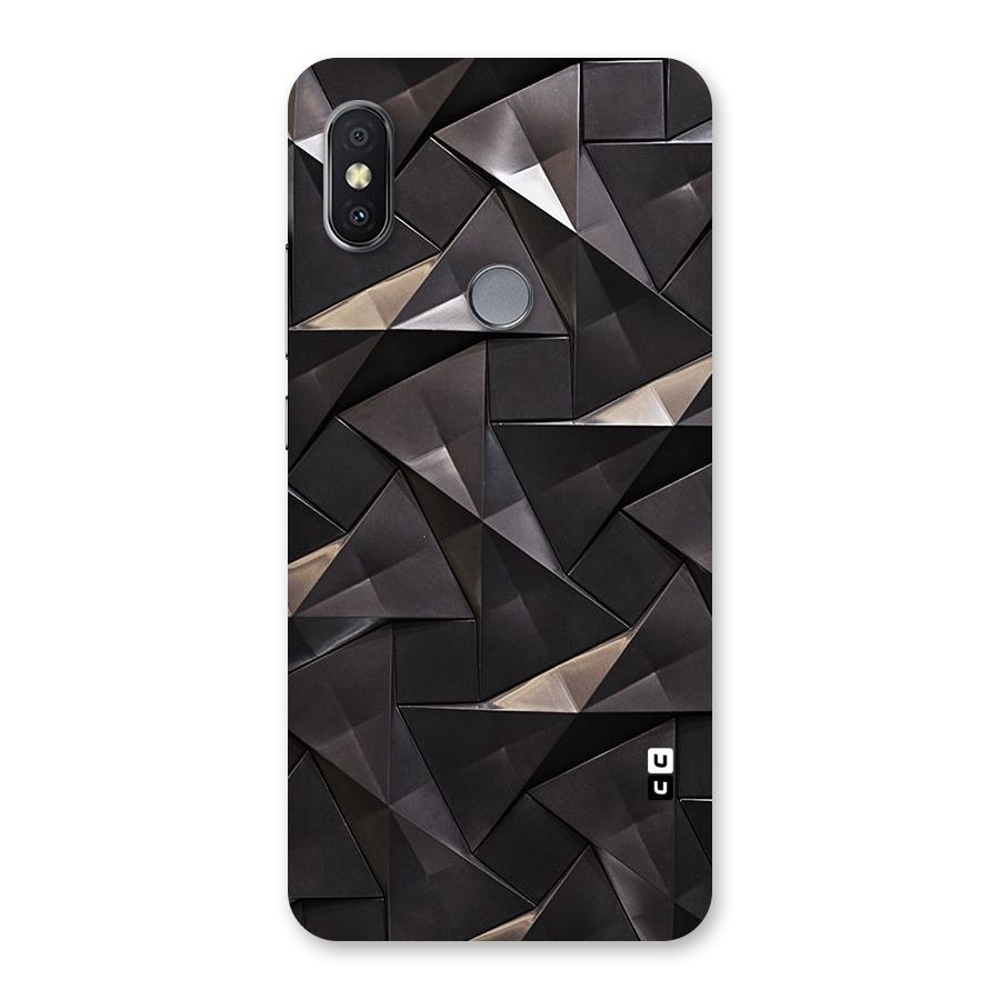 Carved Triangles Back Case for Redmi Y2