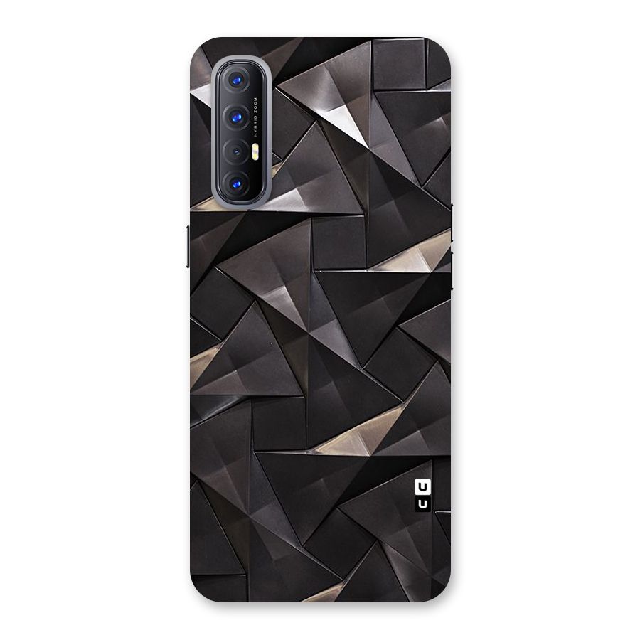 Carved Triangles Back Case for Reno3 Pro
