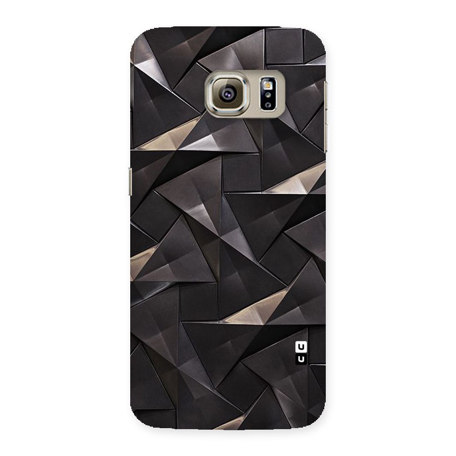 Carved Triangles Back Case for Samsung Galaxy S6 Edge