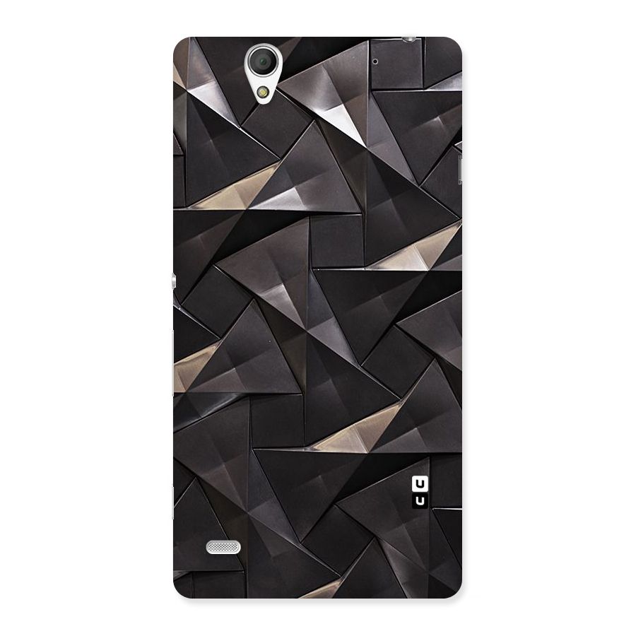 Carved Triangles Back Case for Sony Xperia C4